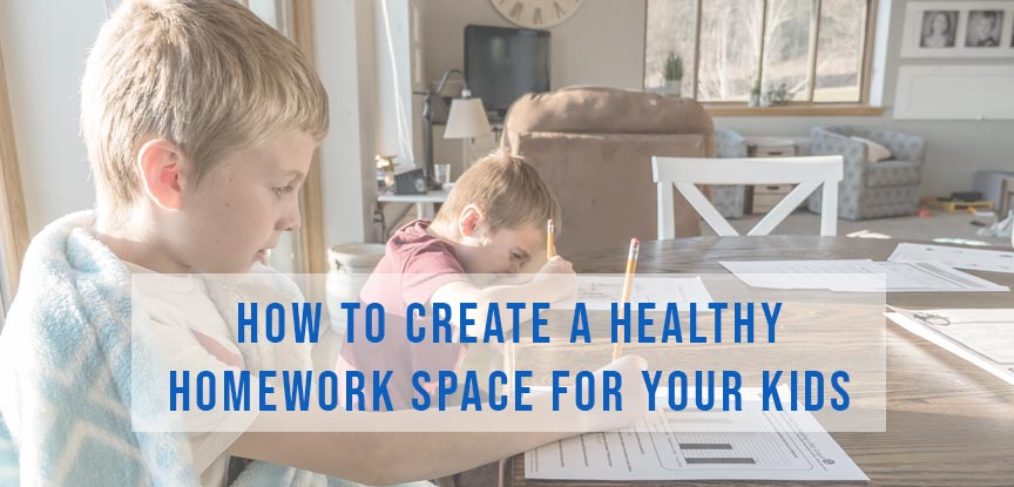 How to create a healthy homework space for kids by Alaska Homes for Sale by Brooke