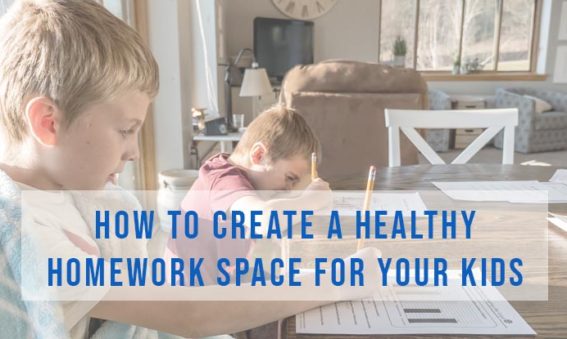 How to create a healthy homework space for kids by Alaska Homes for Sale by Brooke
